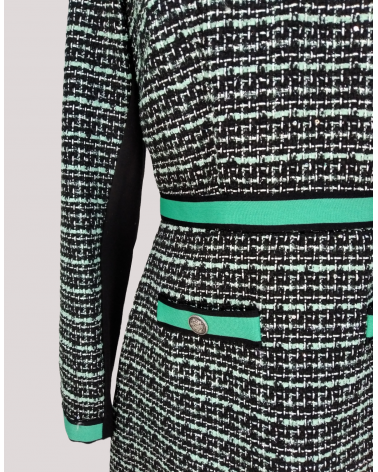 Vestido Corte Chanel Arggido | Jayme Shop