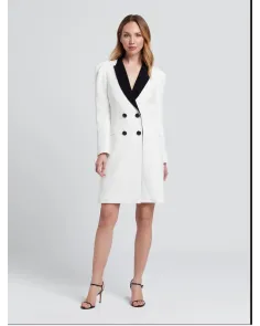 Vestido Corto Con Cuello Smoking Laura Bernal | Jayme Shop