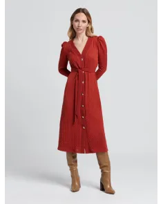 Vestido de Punto Camisero Laura Bernal | Jayme Shop