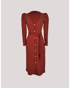 Vestido de Punto Camisero Laura Bernal | Jayme Shop 2