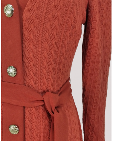 Vestido de Punto Camisero Laura Bernal | Jayme Shop