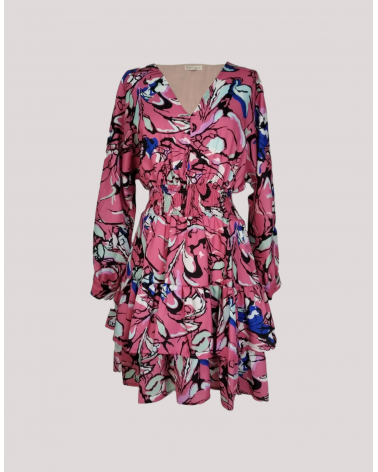 Vestido Corto Estampado Mironcé | Jayme Shop