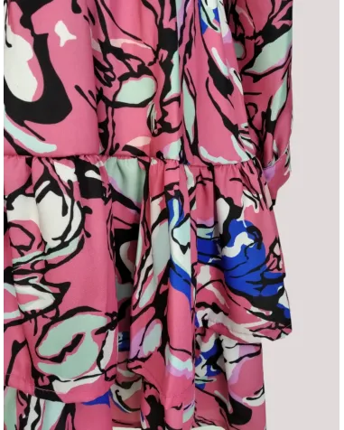 Vestido Corto Estampado Mironcé | Jayme Shop