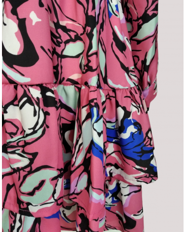 Vestido Corto Estampado Mironcé | Jayme Shop