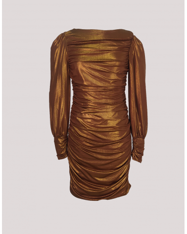 Vestido Corto Drapeado Mironcé | Jayme Shop