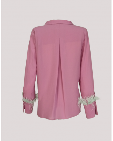 Blusa con Plumas Mironcé | Jayme Shop