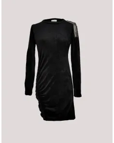 Vestido Corto de Terciopelo Mironcé | Jayme Shop