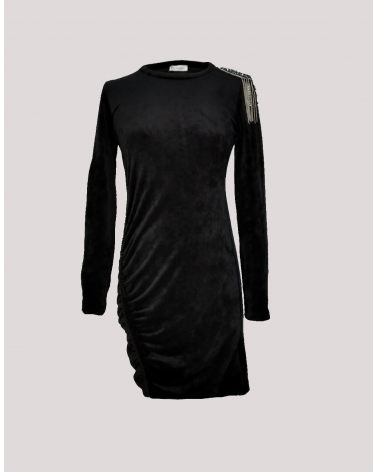 Vestido Corto de Terciopelo Mironcé | Jayme Shop