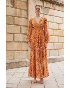 Vestido Midi Estampado Carla Ruiz | Jayme Shop 2