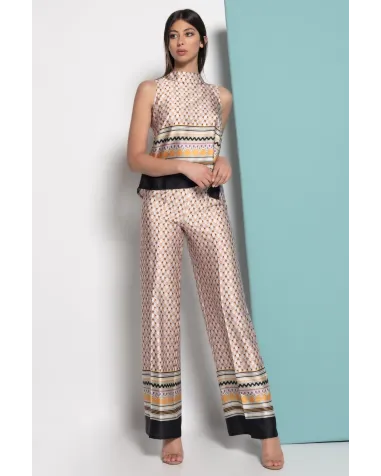 Conjunto Claret Blusa y Pantalón Máss Matilde Cano | Jayme Shop