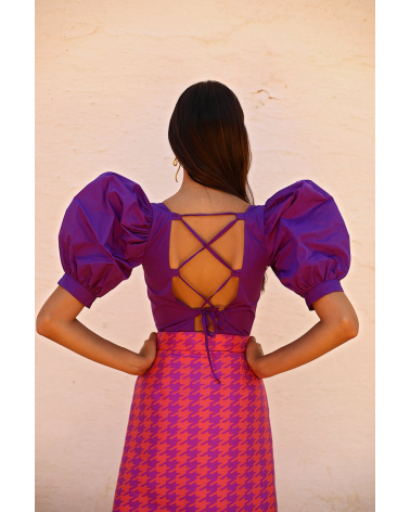 Camisa con Espalda Cruzada Panambi | Jayme Shop