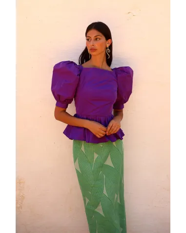 Camisa con Espalda Cruzada Panambi | Jayme Shop