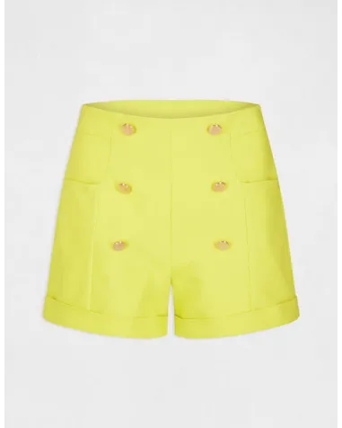 Short con Botones Pistacho Morgan | Jayme Shop