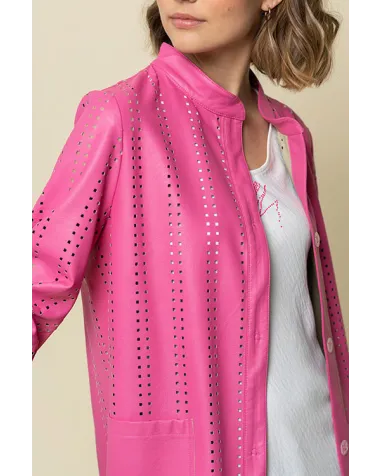 Abrigo Troqueado en Poliester Hongo| Jaymeshop