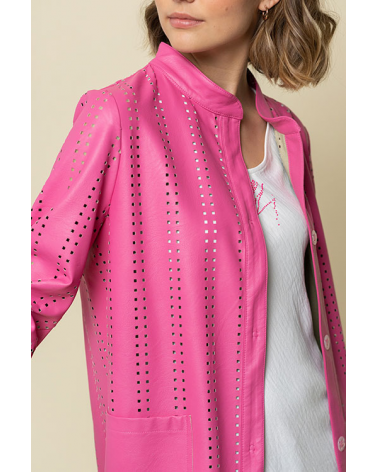 Abrigo Troqueado en Poliester Hongo| Jaymeshop