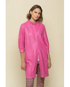 Abrigo Troqueado en Poliester Hongo| Jaymeshop