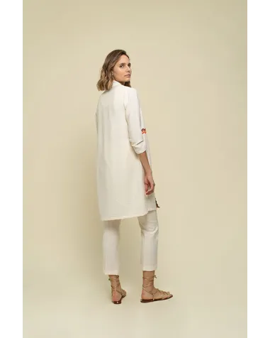 Cardigan con cinta tricolor Hongo | Jaymeshop