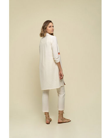 Cardigan con cinta tricolor Hongo | Jaymeshop