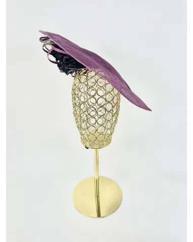 Tocado de platillo con flores | Jaymeshop