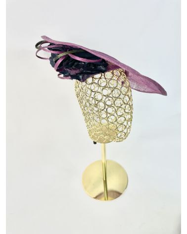 Tocado de platillo con flores | Jaymeshop