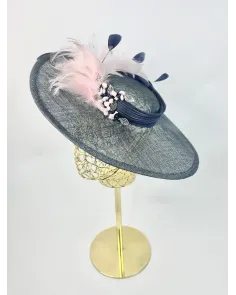 Tocado de platillo con plumas | Jaymeshop 2