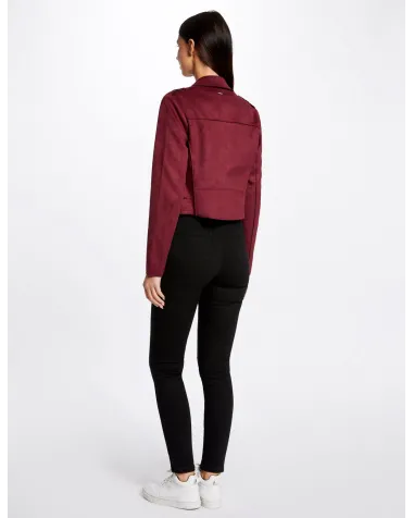 Chaqueta Efecto Antelina Morgan | Jayme Shop