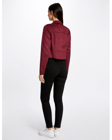 Chaqueta Efecto Antelina Morgan | Jayme Shop