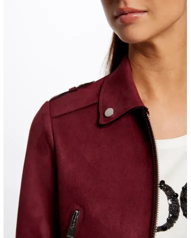 Chaqueta Efecto Antelina Morgan | Jayme Shop