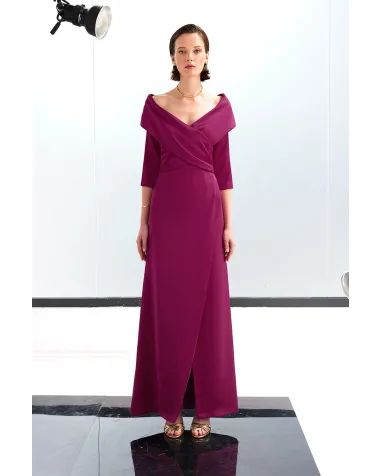 Vestido Largo Cruzado Carla Ruiz | Jayme Shop