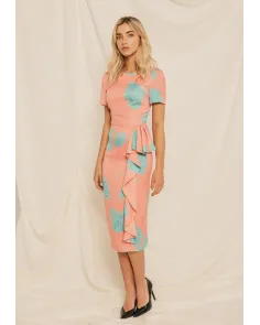 Vestido Corto Estampado Cherubina | Jayme SHop