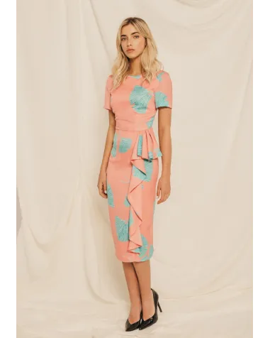 Vestido Corto Estampado Cherubina | Jayme SHop