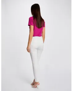 Pantalón Skinny Blanco Morgan | Jayme Shop 2