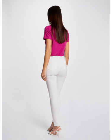 Pantalón Skinny Blanco Morgan | Jayme Shop