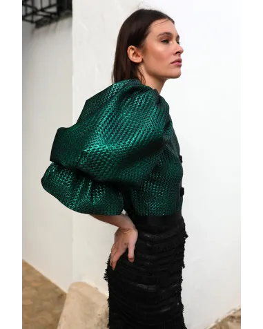 Camisa con Maxi Manga Panambi | Jayme Shop