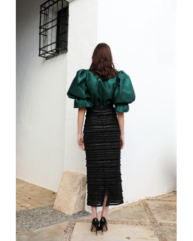 Camisa con Maxi Manga Panambi | Jayme Shop