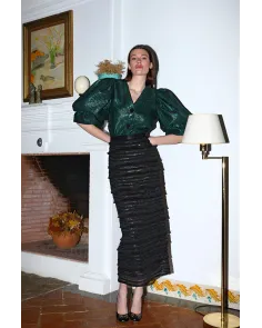 Falda de Flecos y Lentejuelas Panambi | Jayme Shop 2