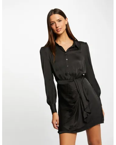 Vestido Corto Satén Morgan | Jayme Shop