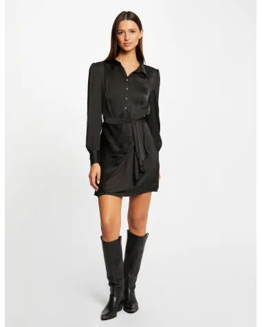 Vestido Corto Satén Morgan | Jayme Shop