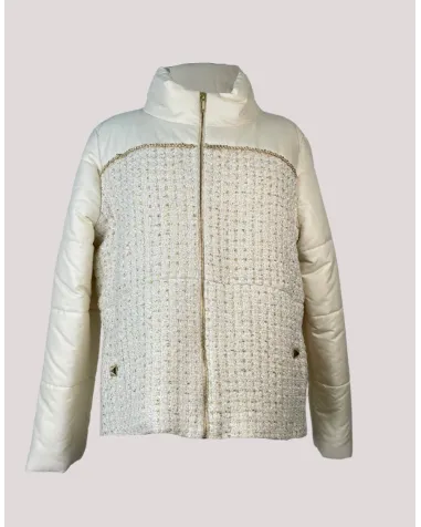 Chaquetón Beige Carla Ruiz | Jayme Shop