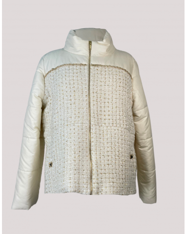 Chaquetón Beige Carla Ruiz | Jayme Shop