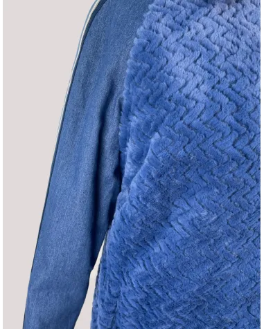 Chaquetón Combinado Laura Bernal | Jayme Shop