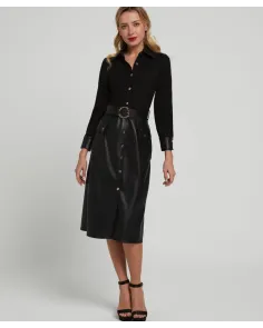 Vestido Combinado Laura Bernal | Jayme Shop