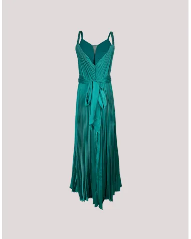 Vestido Largo Plisado Meta Vestidos | Jayme Shop