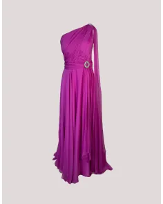 Vestido Largo Asimétrico Meta Vestidos | Jayme Shop