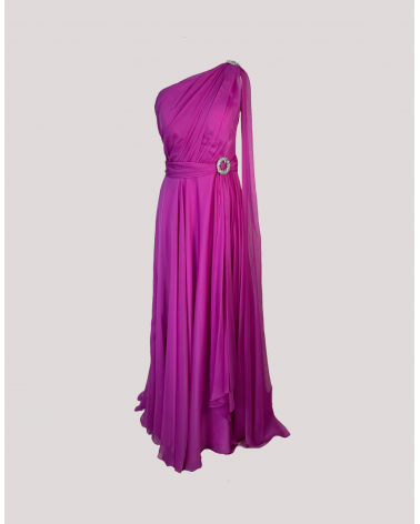 Vestido Largo Asimétrico Meta Vestidos | Jayme Shop