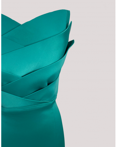 Vestido Largo Palabra de Honor Meta Vestidos | Jayme Shop