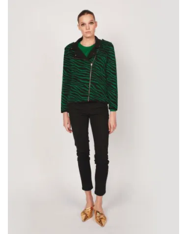 Chaqueta Biker Olga Santoni | Jayme Shop