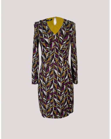 Vestido Corto Multicolor Laura Bernal | Jayme Shop