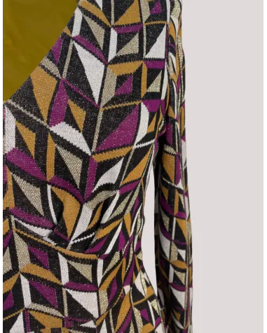 Vestido Corto Multicolor Laura Bernal | Jayme Shop