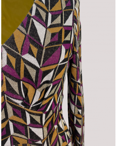 Vestido Corto Multicolor Laura Bernal | Jayme Shop